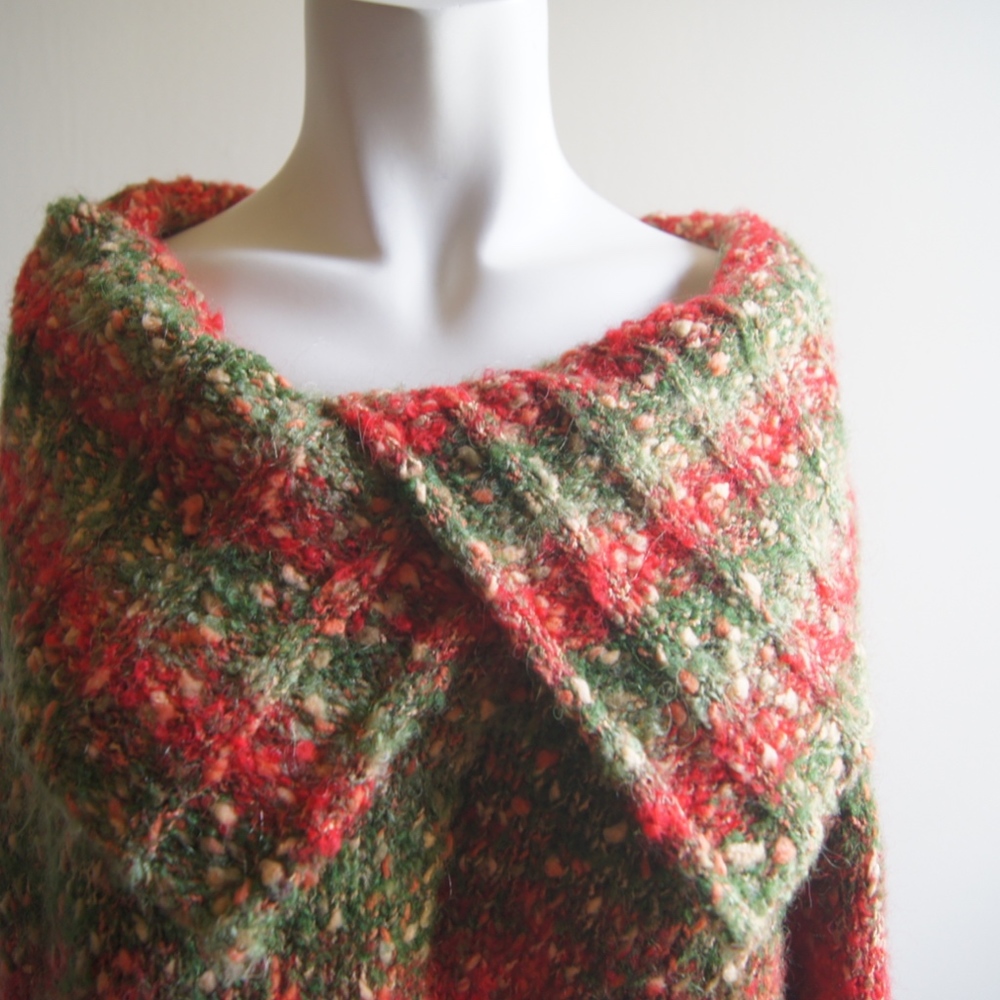 Acorn Sweater Alpaca Mohair Button Front Cardigan - Picture 2 of 6